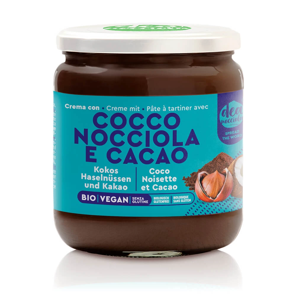 Hazelnut and Cocoa Spread with Coconut Hazelnut and Cocoa Spread with Coconut