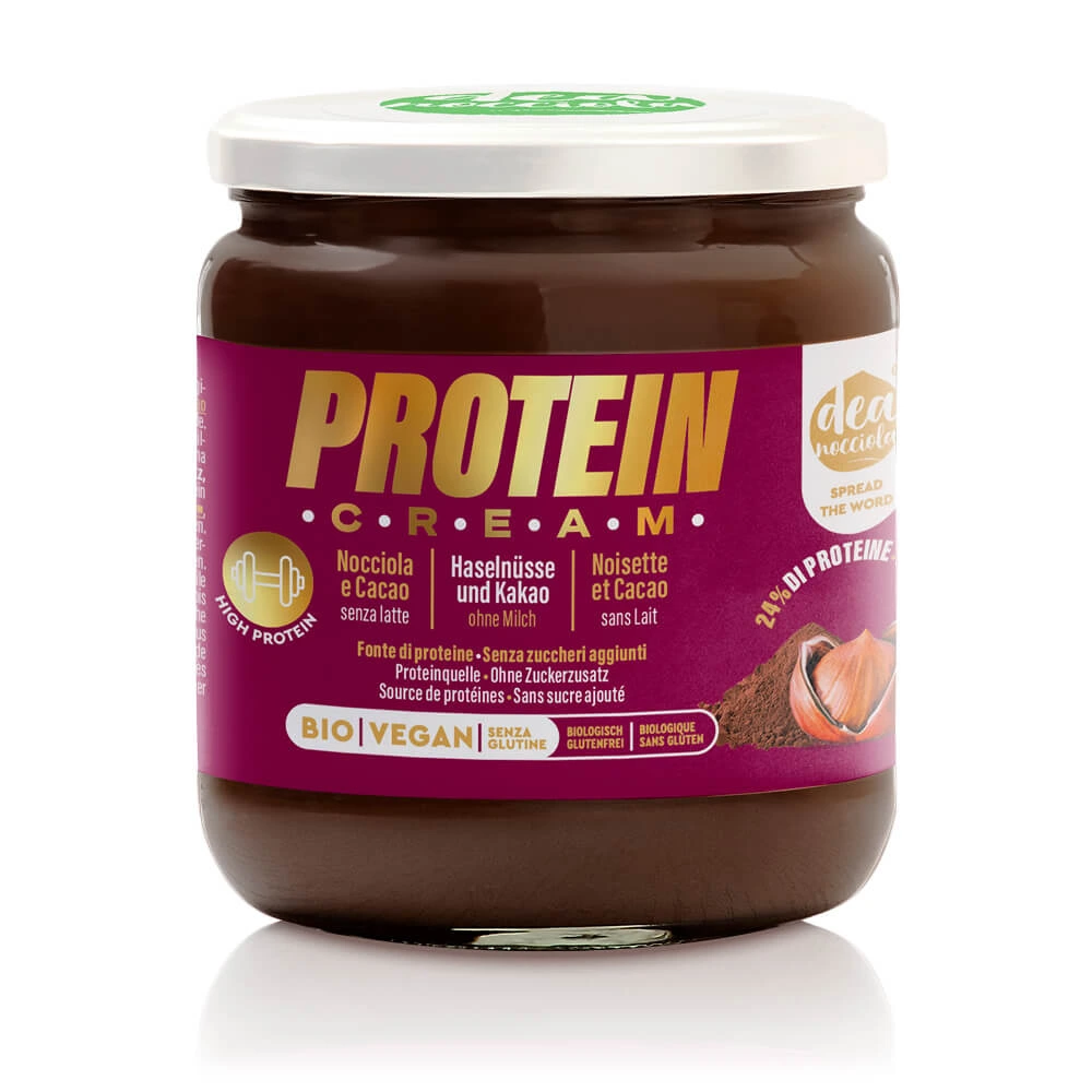 Hazelnut Cocoa Spread source of protein with no added sugar Hazelnut Cocoa Spread source of protein with no added sugar